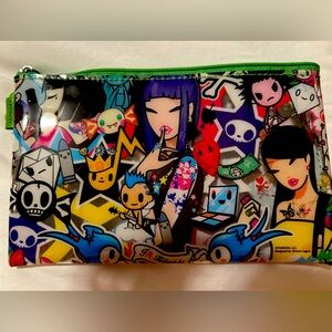 Tokidoki Sephora zip makeup bag